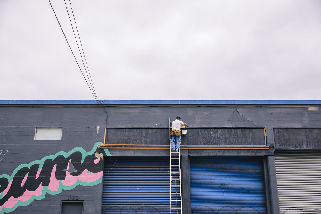 Building painting